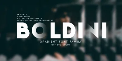 Boldini Font