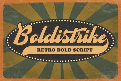 Boldistrike Font