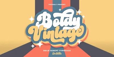 Boldy Vintage Font