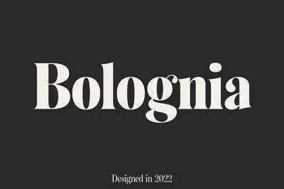 Bolognia - Classic Serif Font