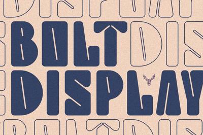 Bolt Display - Rounded Bold Sans Free Download