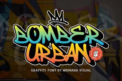 Bomber Urban - Graffiti Font