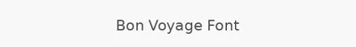 Bon Voyage Font