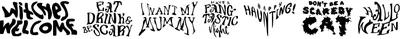 Boo Words Font