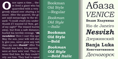 Bookman Old Style Free Download