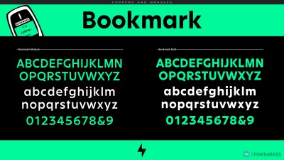 Bookmark Font