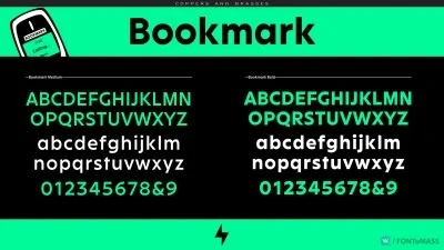 Bookmark Font