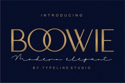 Boowie || Modern minimalist elegant.