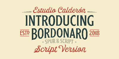 Bordonaro Script Free Download