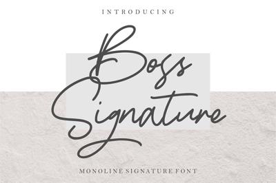 Boss Signature Free Download