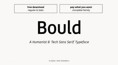 Bould Font