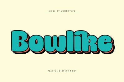 Bowlike Font