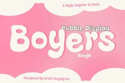 Boyers Rough Font