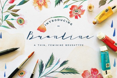 Brandine Script Font