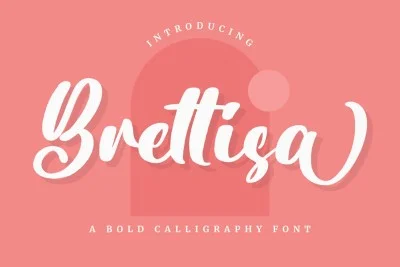 Brettisa - Wedding Font