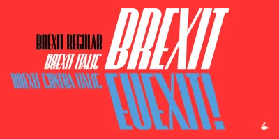Brexit Font