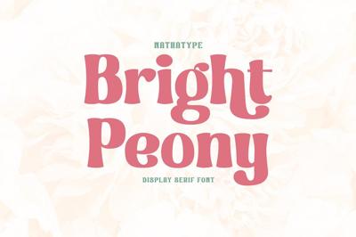 Bright Peony Free Download