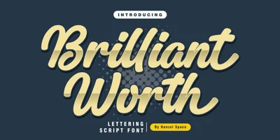 Brilliant Worth Font