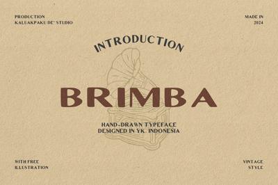 BRIMBA Typeface Free Download