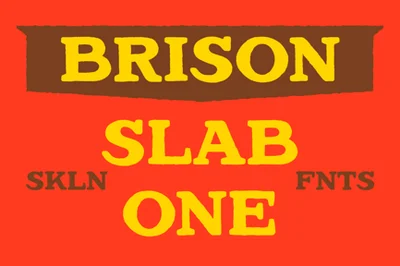 Brison Slab One Font