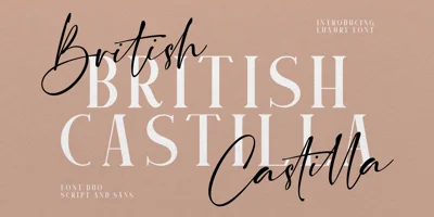 British Castilla Font