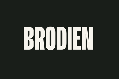 Brodien Condensed Font Free Download