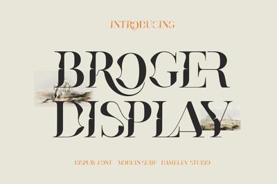 Broger Display Free Download