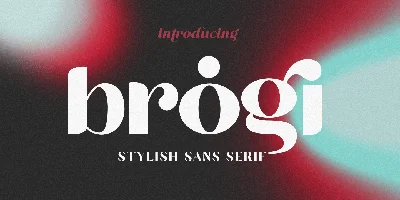Brogi Font