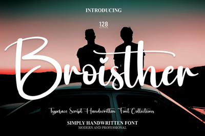 Broisther | Script Font Free Download