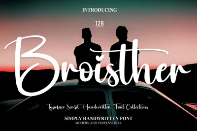 Broisther | Script Font