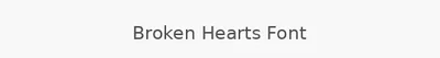 Broken Hearts Font