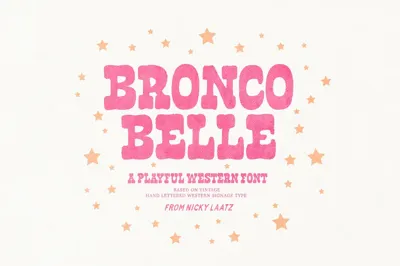 Bronco Belle Typeface Free Download