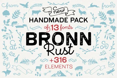 Bronn Rust Font