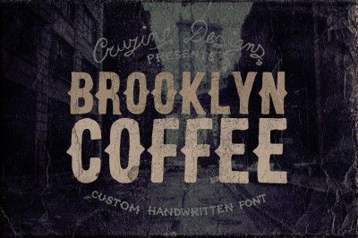 Brooklyn Coffee Custom Font