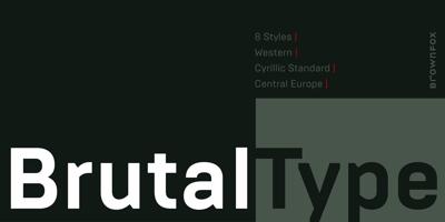 Brutal Type Free Download