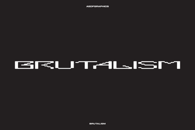 BRUTALISM TYPEFACE - ACID FONT Free Download