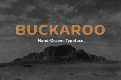 Buckaroo - Desert Typeface Free Download