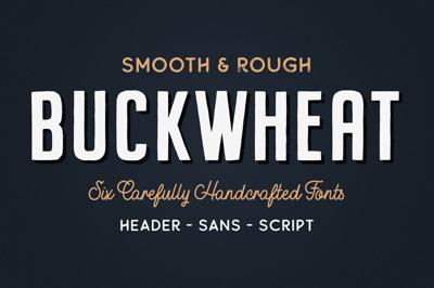 Buckwheat Font Collection Free Download