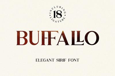 Buffallo - Serif Font Free Download