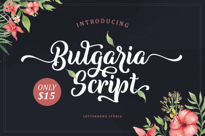 Bulgaria Script Font