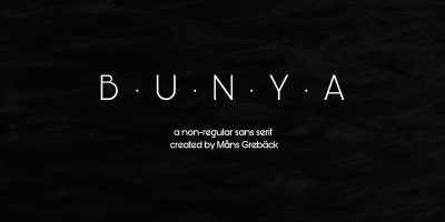 Bunya Complete Family Font