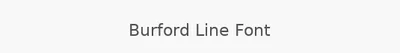 Burford Line Font