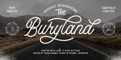 Buryland Font
