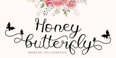 Butterfly Font