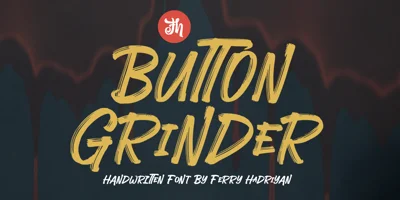 Button Grinder Font