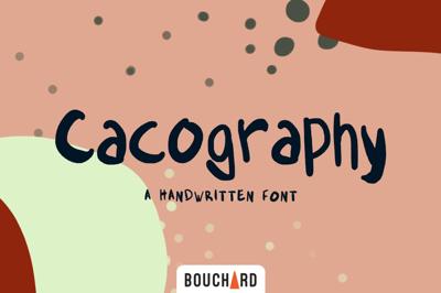 Cacography - Handwritten Font Free Download