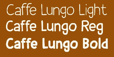 Caffe Lungo Font
