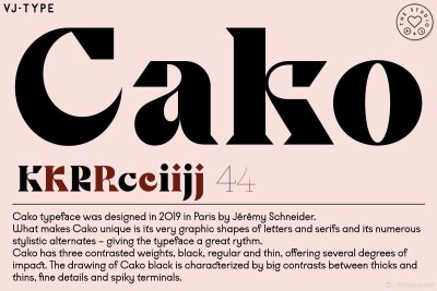 Cako Font