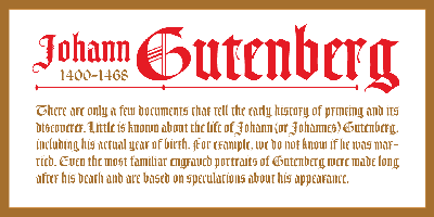 Cal Gothic Textura Free Download