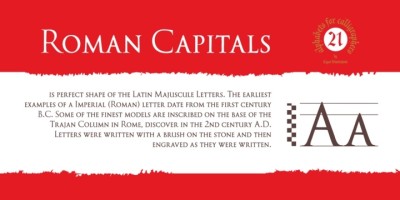 Cal Roman Capitals Font